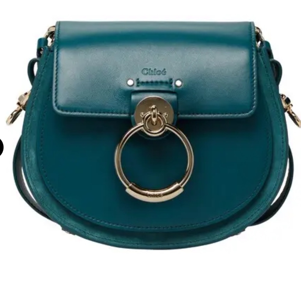 Chloe Tess small bag dark emerald